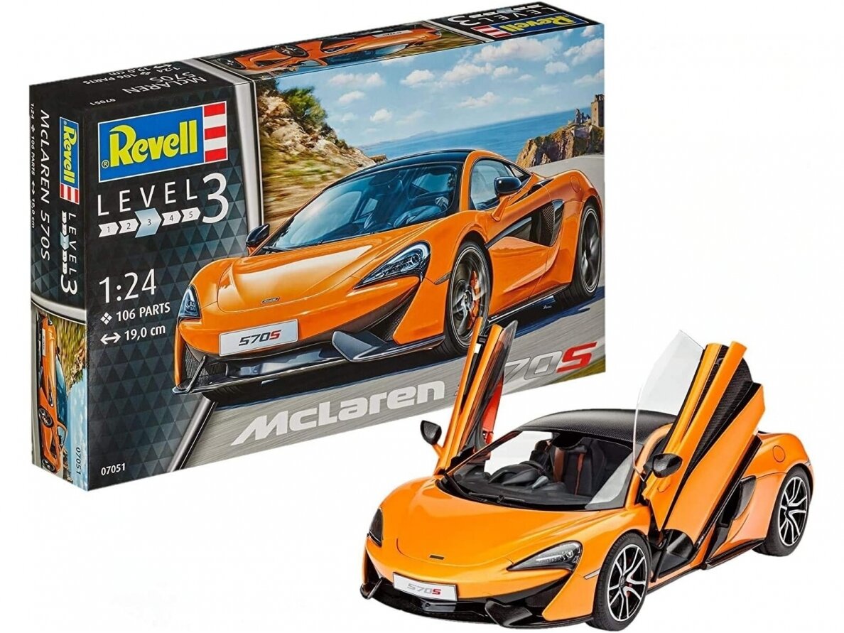 Revell - McLaren 570S, 1/24, 07051 Revell - McLaren 570S, 1/24, 07051