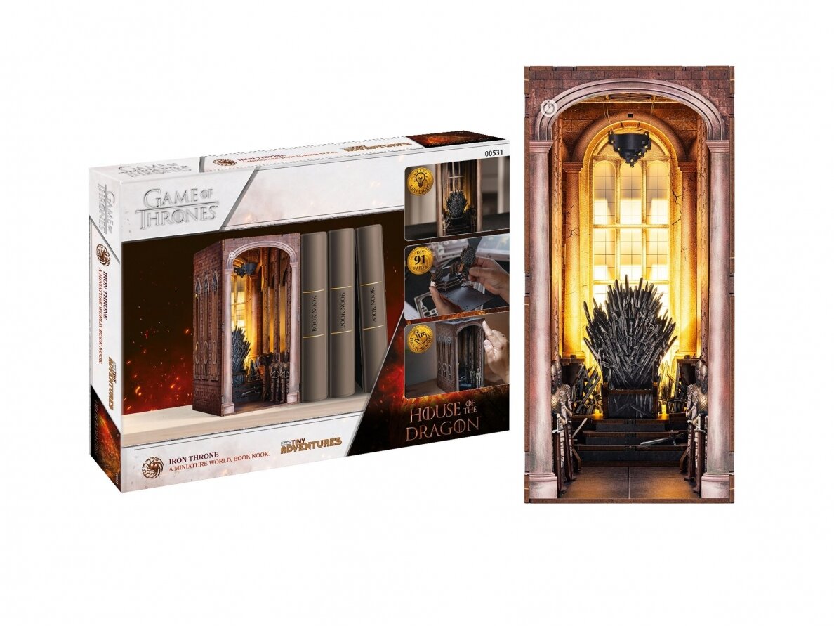 Revell - Wooden Constructor Tiny Adventures - Iron Throne - House of the Dragon, 00531 Revell - Wooden Constructor Tiny Adventures - Iron Throne - House of the Dragon, 00531