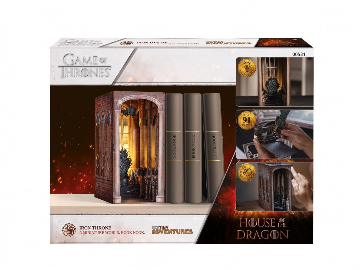 Revell - Wooden Constructor Tiny Adventures - Iron Throne - House of the Dragon, 00531 1 Revell - Wooden Constructor Tiny Adventures - Iron Throne - House of the Dragon, 00531 1