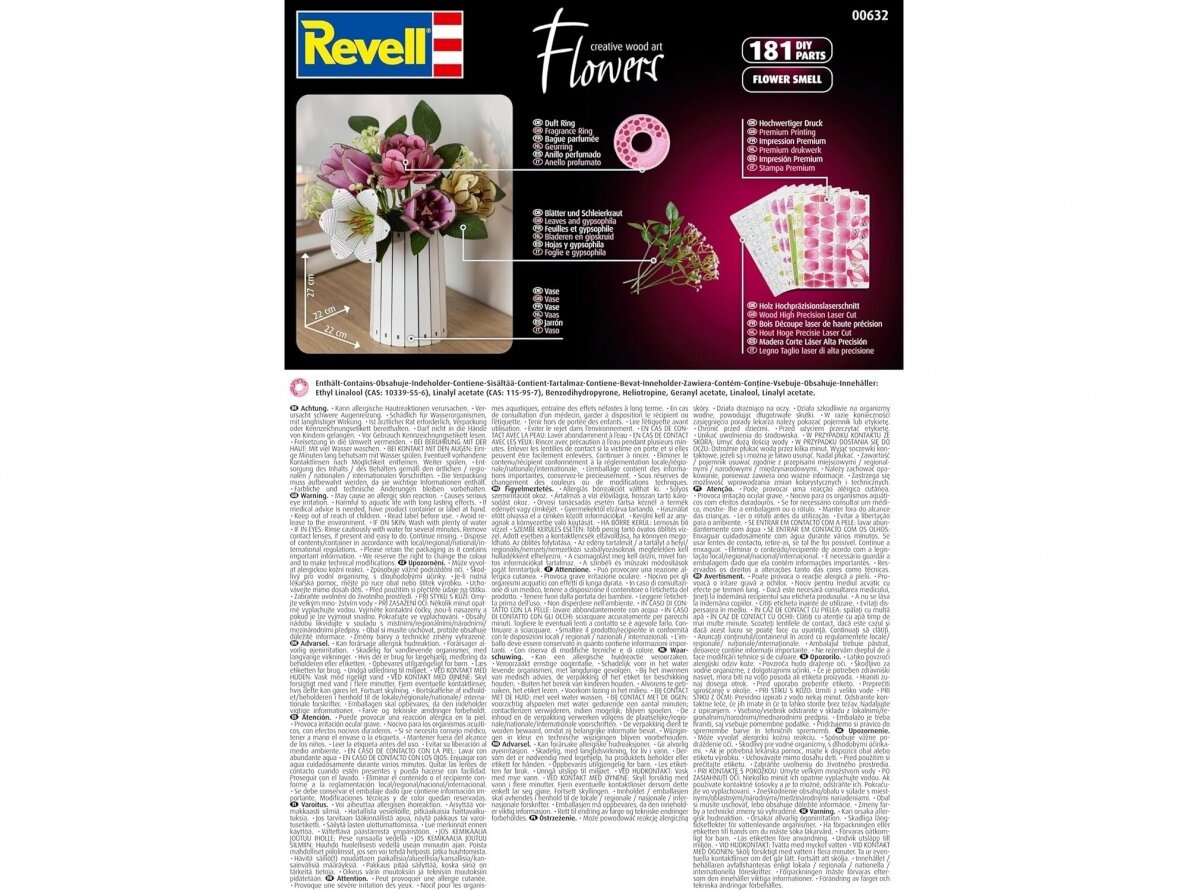 Revell - Wooden Constructor Flower Garden, 00632 2