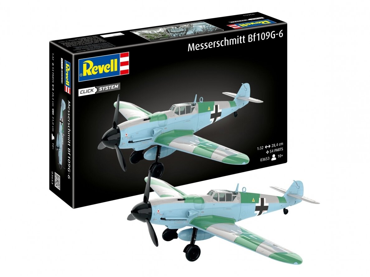 Revell - Messerschmitt Bf109G-6 (Click System), 1/32, 03653 Revell - Messerschmitt Bf109G-6 (Click System), 1/32, 03653
