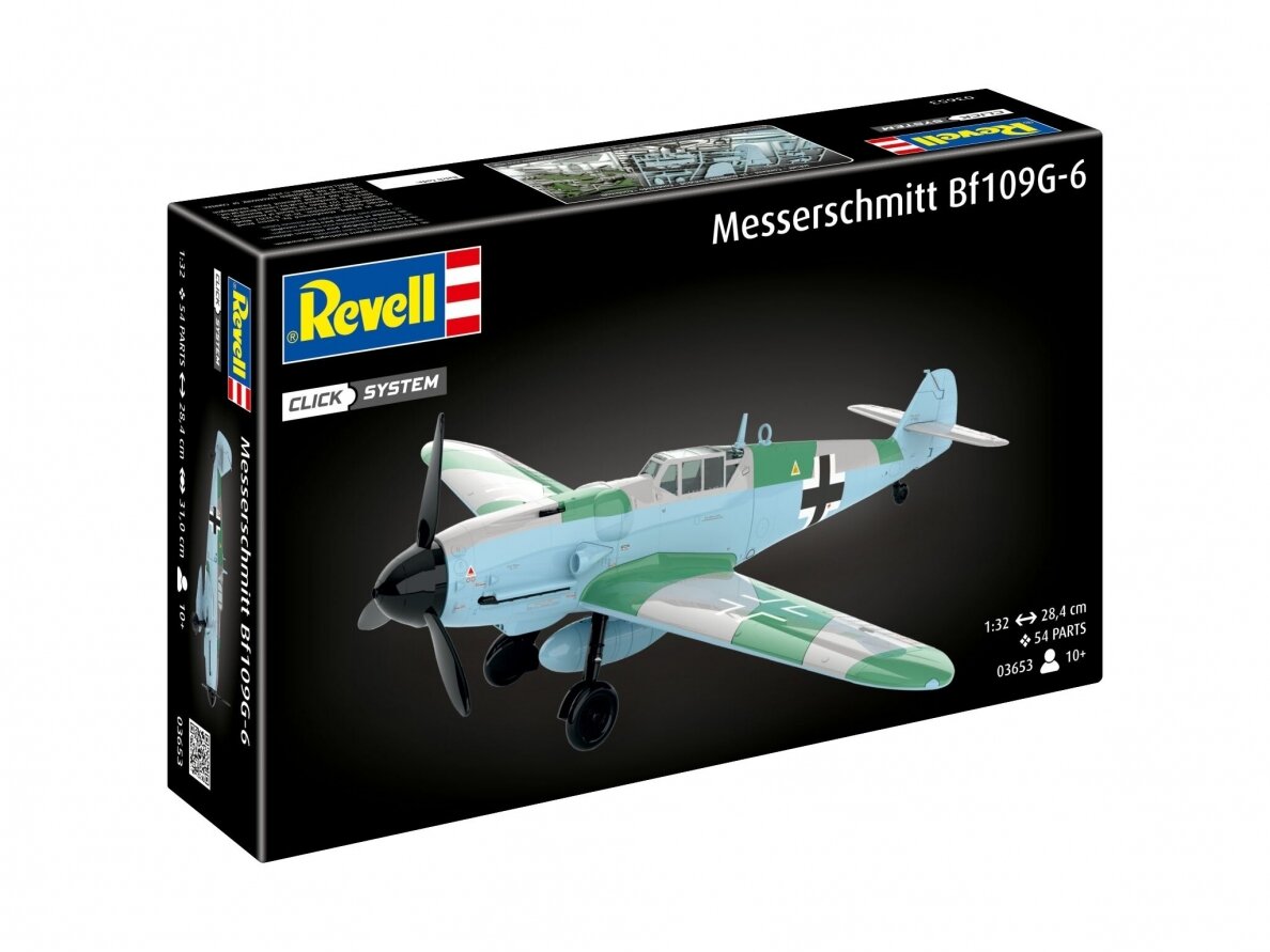 Revell - Messerschmitt Bf109G-6 (Click System), 1/32, 03653 1 Revell - Messerschmitt Bf109G-6 (Click System), 1/32, 03653 1