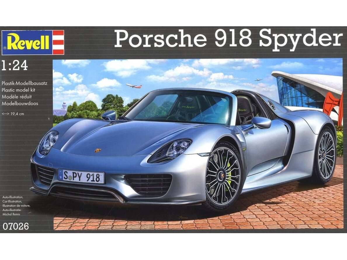 Revell - Porsche 918 Spyder, 1/24, 07026 1 Revell - Porsche 918 Spyder, 1/24, 07026 1