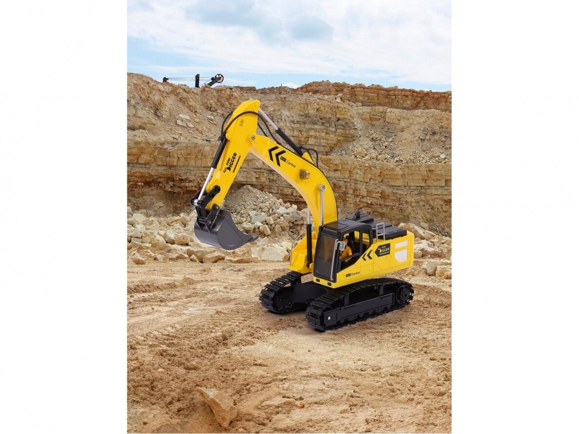 Revell - Radijo bangomis valdomas RC Construction Vehicle Mini Digger Ekskavatorius, 1/18, 24638 5 Revell - Radijo bangomis valdomas RC Construction Vehicle Mini Digger Ekskavatorius, 1/18, 24638 5