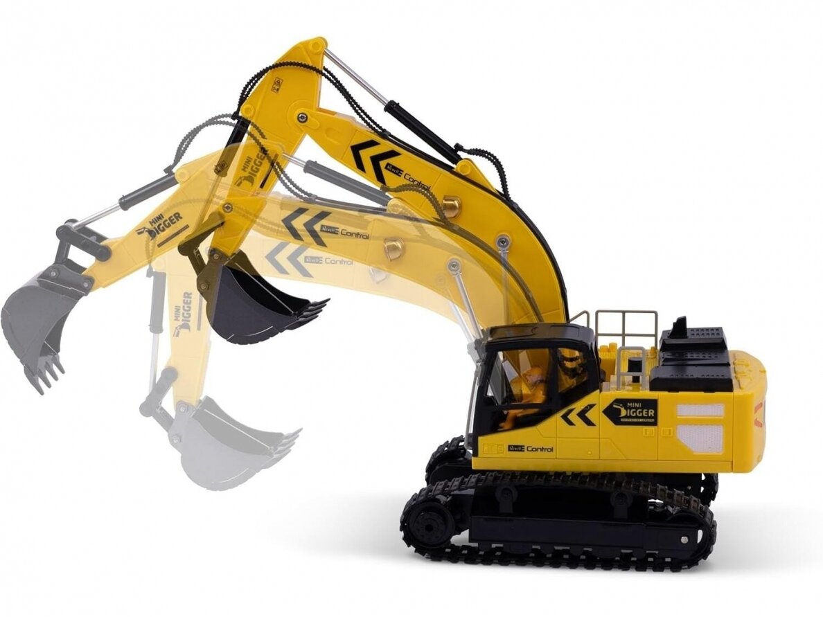 Revell - Radijo bangomis valdomas RC Construction Vehicle Mini Digger Ekskavatorius, 1/18, 24638 3 Revell - Radijo bangomis valdomas RC Construction Vehicle Mini Digger Ekskavatorius, 1/18, 24638 3