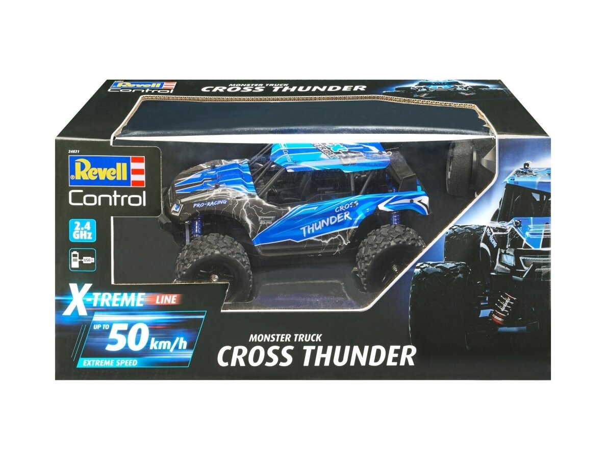 Revell - Радиоуправляемый X-Treme "CROSS THUNDER" RC, 1/18, 24831 Revell - Радиоуправляемый X-Treme "CROSS THUNDER" RC, 1/18, 24831