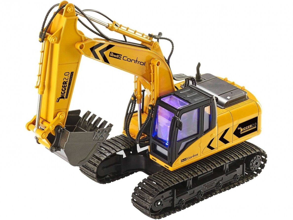 Revell - Ar radio vadāms X-Treme RC Digger 2.0 Ekskavators, 24924 2 Revell - Ar radio vadāms X-Treme RC Digger 2.0 Ekskavators, 24924 2