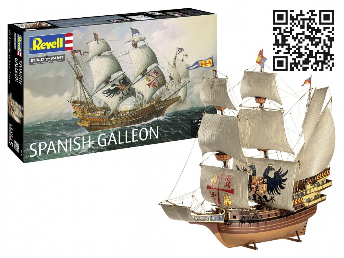 Revell - Spanish Galleon, 1/96, 05620