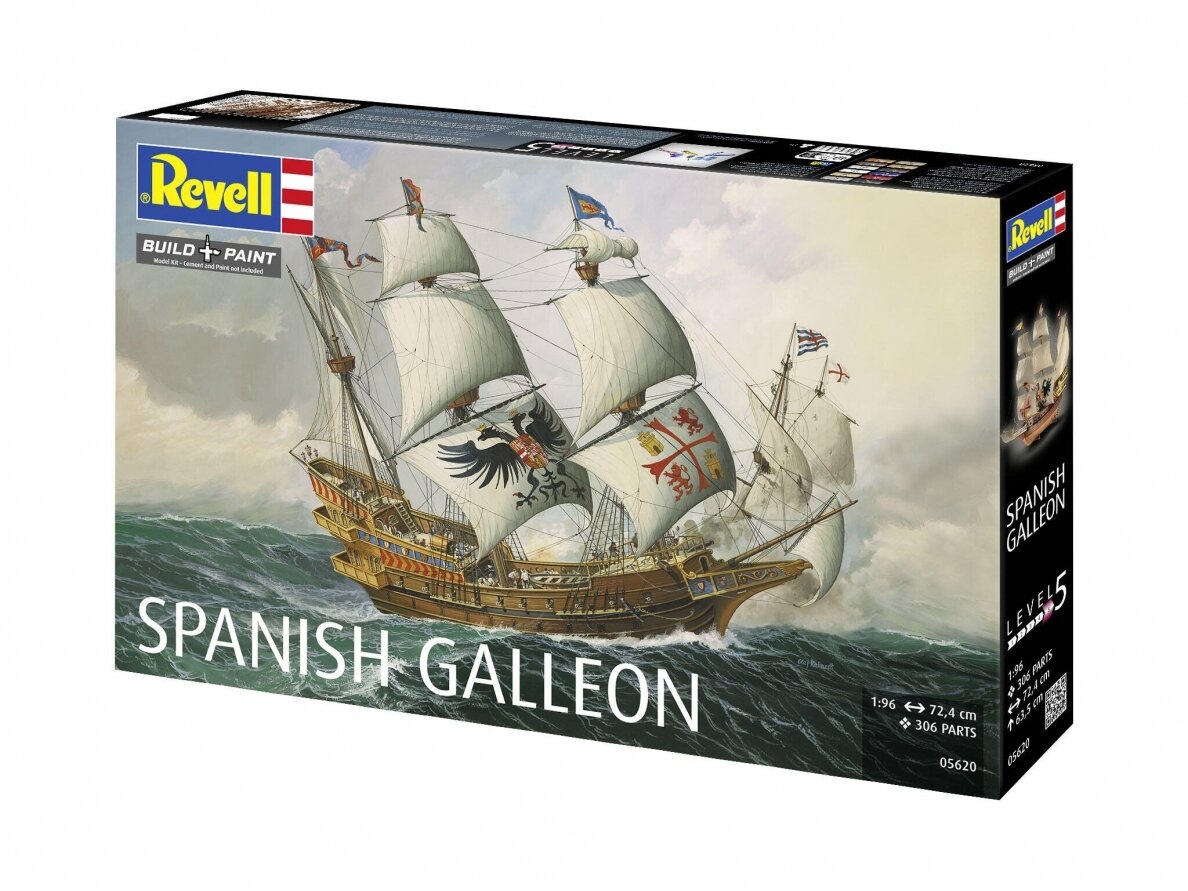 Revell - Spanish Galleon, 1/96, 05620 3 Revell - Spanish Galleon, 1/96, 05620 3