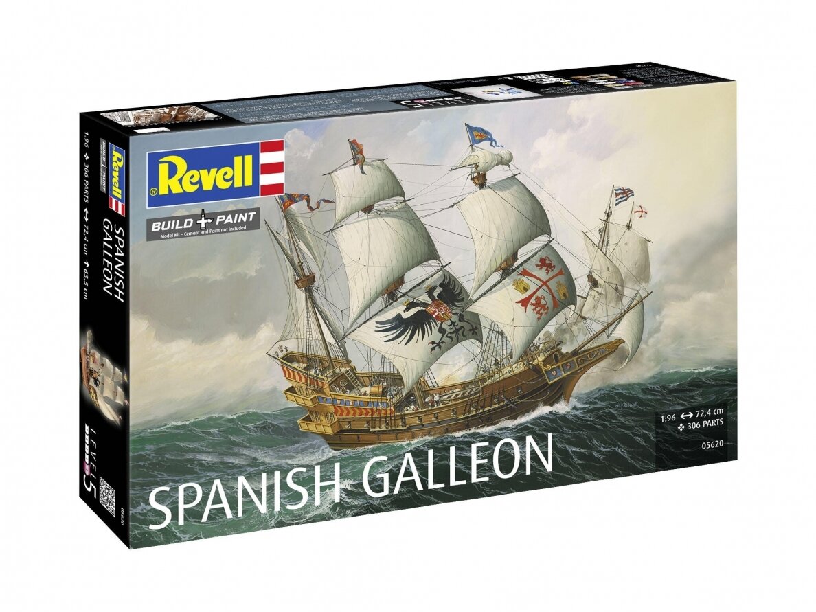 Revell - Spanish Galleon, 1/96, 05620 1 Revell - Spanish Galleon, 1/96, 05620 1