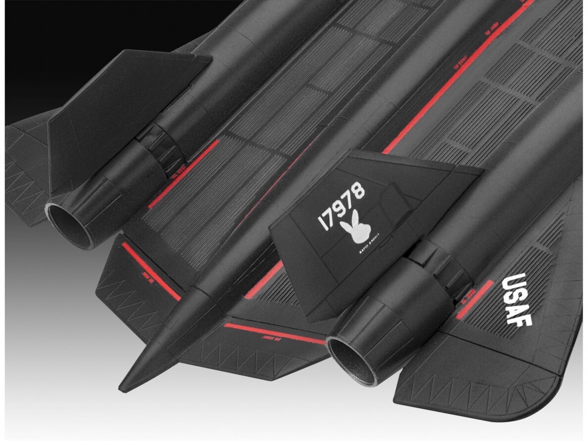 Revell - SR-71 Blackbird (Click System), 1/110, 03652 6 Revell - SR-71 Blackbird (Click System), 1/110, 03652 6