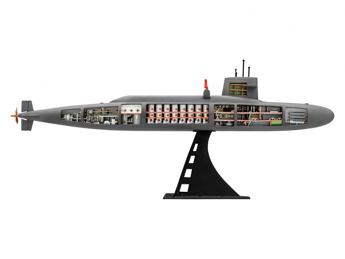 Revell - S.S.B. Abraham Lincoln with Interior, 1/253, 05185 3 Revell - S.S.B. Abraham Lincoln with Interior, 1/253, 05185 3