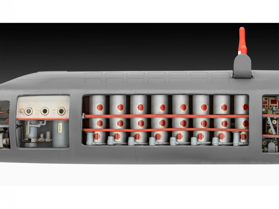 Revell - S.S.B. Abraham Lincoln with Interior, 1/253, 05185 8 Revell - S.S.B. Abraham Lincoln with Interior, 1/253, 05185 8