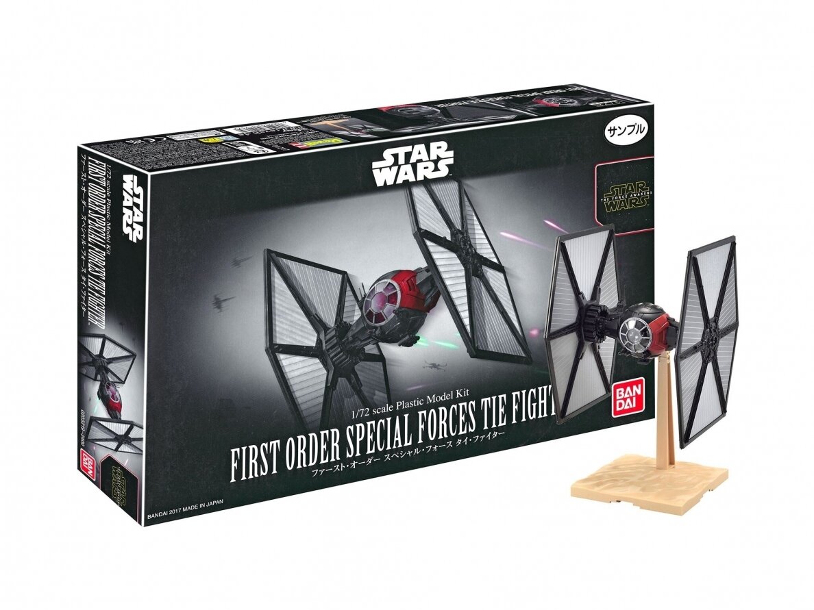 Revell - Star Wars First Order Special Forces TIE Fighter (Bandai), 1/72, 01217 Revell - Star Wars First Order Special Forces TIE Fighter (Bandai), 1/72, 01217