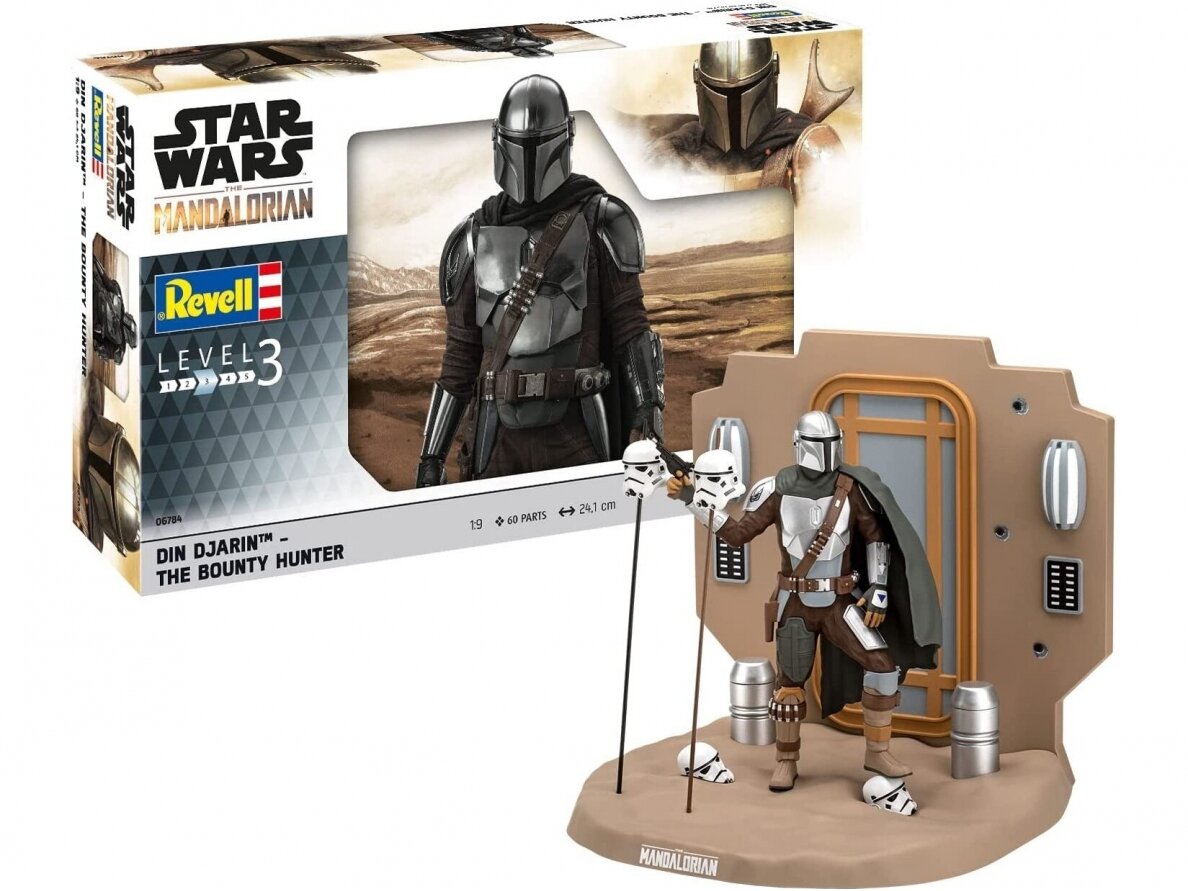Revell - Star Wars The Mandalorian: The Bounty Hunter, 1/9, 06784 Revell - Star Wars The Mandalorian: The Bounty Hunter, 1/9, 06784