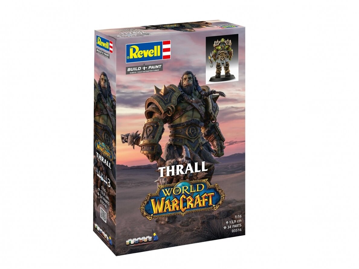 Revell - The Orc Thrall: World of Warcraft подарочный набор, 1/16, 03516 1 Revell - The Orc Thrall: World of Warcraft подарочный набор, 1/16, 03516 1