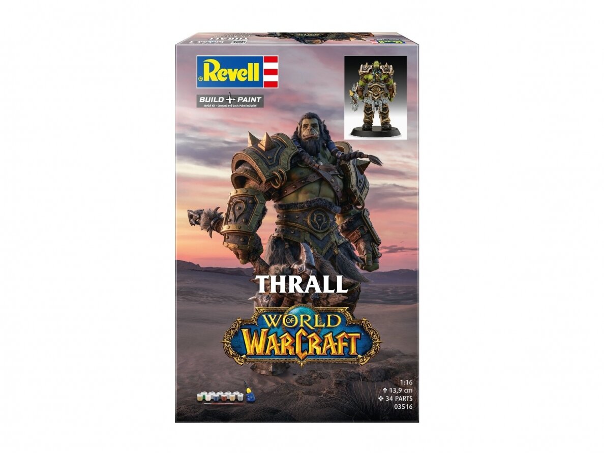 Revell - The Orc Thrall: World of Warcraft подарочный набор, 1/16, 03516 2 Revell - The Orc Thrall: World of Warcraft подарочный набор, 1/16, 03516 2