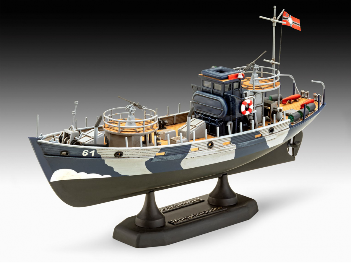 Revell - KFK (Kriegsfischkutter) mudeli komplekt, 1/144, 65242 2 Revell - KFK (Kriegsfischkutter) mudeli komplekt, 1/144, 65242 2