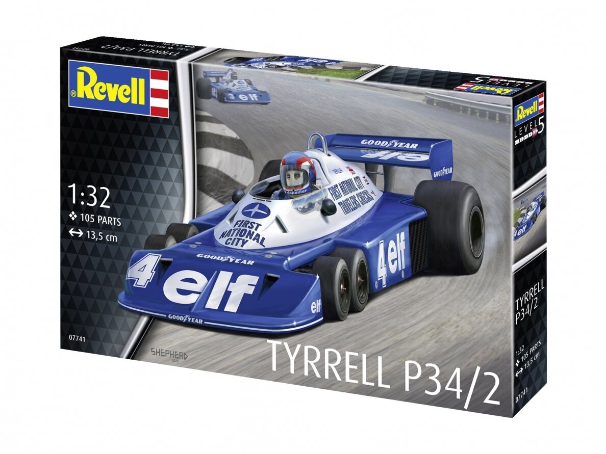 Revell - Tyrrell P34/2 6-Wheeler, 1/32, 07741 3 Revell - Tyrrell P34/2 6-Wheeler, 1/32, 07741 3