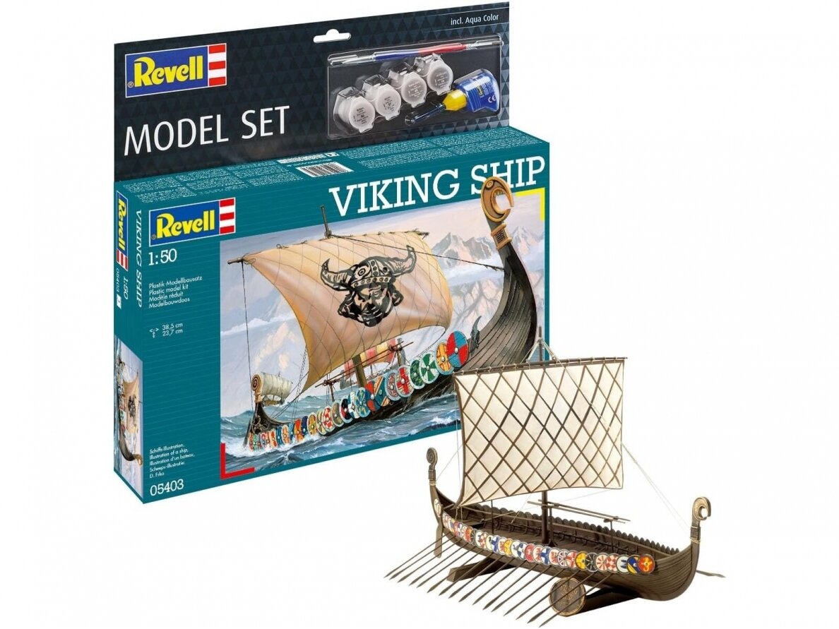 Revell - Viking Ship подарочный набор, 1/50, 65403 Revell - Viking Ship подарочный набор, 1/50, 65403