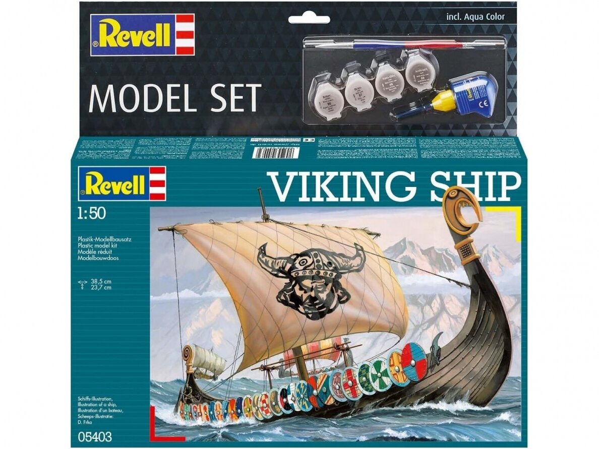Revell - Viking Ship подарочный набор, 1/50, 65403 1 Revell - Viking Ship подарочный набор, 1/50, 65403 1