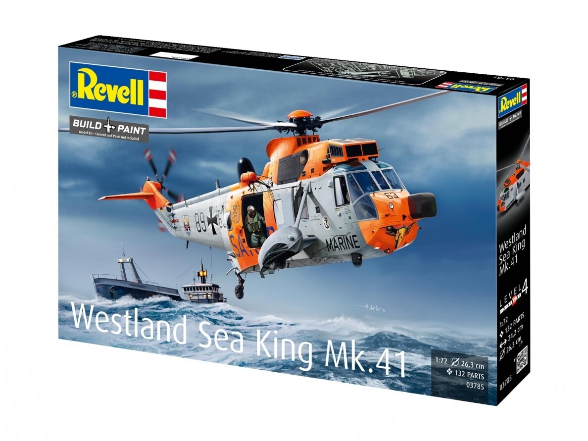 Revell - Westland Sea King Mk. 41, 1/72, 03785 3 Revell - Westland Sea King Mk. 41, 1/72, 03785 3