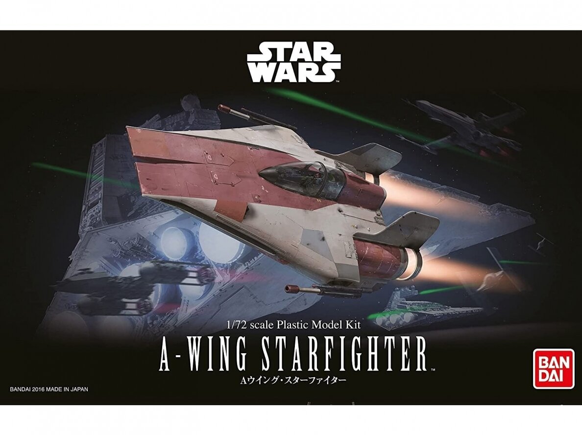 Revell - Star Wars A-wing Starfighter (Bandai), 1/72, 01210 Revell - Star Wars A-wing Starfighter (Bandai), 1/72, 01210