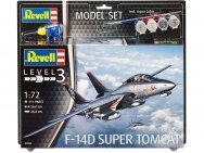 Revell - F-14D Super Tomcat dovanų komplektas, 1/72, 63960