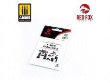 Red Fox Studio - 1/48 F-4B/N Phantom II (for Academy kit) (dekalės), 1/48, 48021