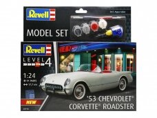 Revell - 1953 Chevrolet Corvette Roadster mudeli komplekt, 1/24, 67718