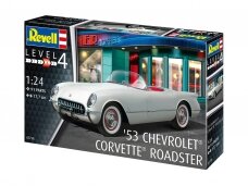 Revell - 1953 Corvette Roadster, 1/24, 07718