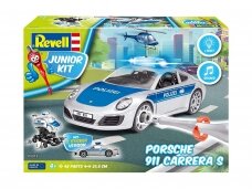 Revell - JUNIOR KIT Porsche  911 "Police", 1/20, 00818