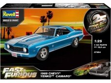 Revell - 25 Years of Fast & Furious 1969 Chevy Yenko Camaro, 1/25, 07694