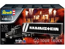 Revell - Rammstein Tour Truck dovanų komplektas, 1/32, 07658