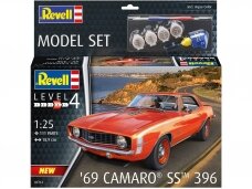 Revell - '69 Camaro SS 396 dovanų komplektas, 1/25, 67712