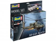 Revell - AH-64A Apache dovanų komplektas, 1/72, 63824