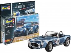 Revell - '62 Shelby Cobra 289 mudeli komplekt, 1/25, 67669