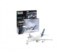 Revell - Airbus A380 dovanų komplektas, 1/288, 63808