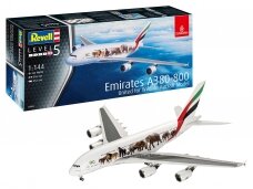 Revell - Airbus A380 Emirates "Wild-Life", 1/144, 03882