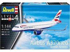 Revell - Airbus A320 neo British Airways, 1/144, 03840