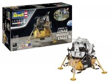 Revell - Apollo 11 Lunar Module Eagle dovanų komplektas, 1/48, 03701