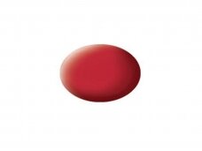Revell - Aqua Color, Carmine Red, Matt, RAL 3002, 18ml, 36
