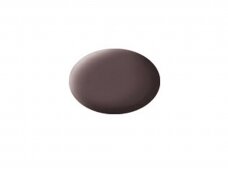 Revell - Aqua Color, Leather Brown, Matt, RAL 8027, 18ml, 36184