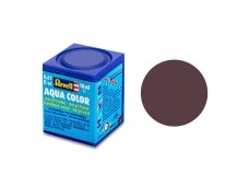 Revell - Aqua Color, Leather Brown, Matt, RAL 8027, 18ml, 84