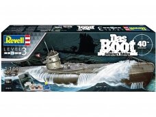 Revell - Das Boot U-Boot Typ VII C Collector's Edition - 40th Anniversary dovanų komplektas, 1/144, 05675