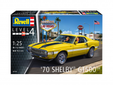 Revell - '70 Shelby Ford Mustang GT500, 1/25, 07729