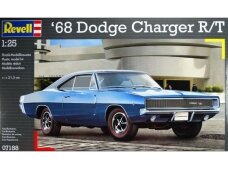 Revell - Dodge Charger R/T 1968, 1/25, 07188