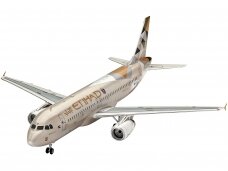 Revell - Airbus A320 ETIHAD AIRWAYS dovanų komplektas, 1/144, 63968