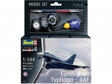 Revell - Eurofighter Typhoon - RAF mudeli komplekt, 1/144, 63796