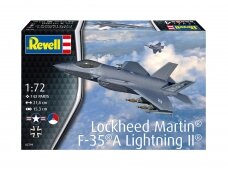 Revell - Lockheed Martin F-35A Lightning II, 1/72, 03799 Revell - Lockheed Martin F-35A Lightning II, 1/72, 03799
